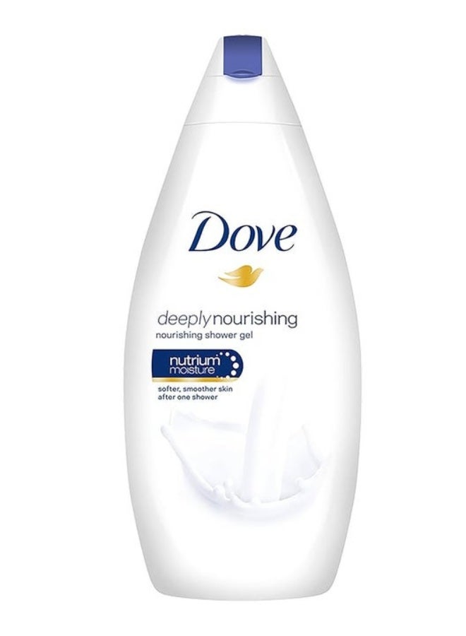 سائل استحمام دوف "تغذية عميقة" (200 مل) - لنعومة فورية وبشرة ملمسها كالحرير